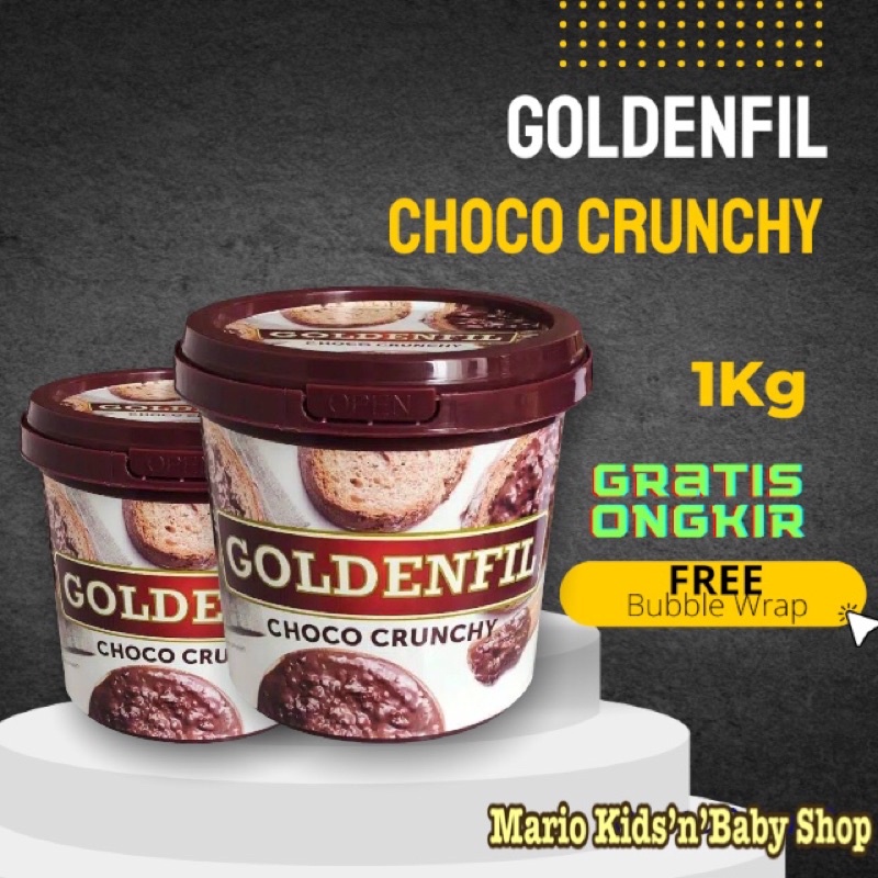 

TERMURAH GOLDENFIL CHOCO CRUNCHY 1Kg