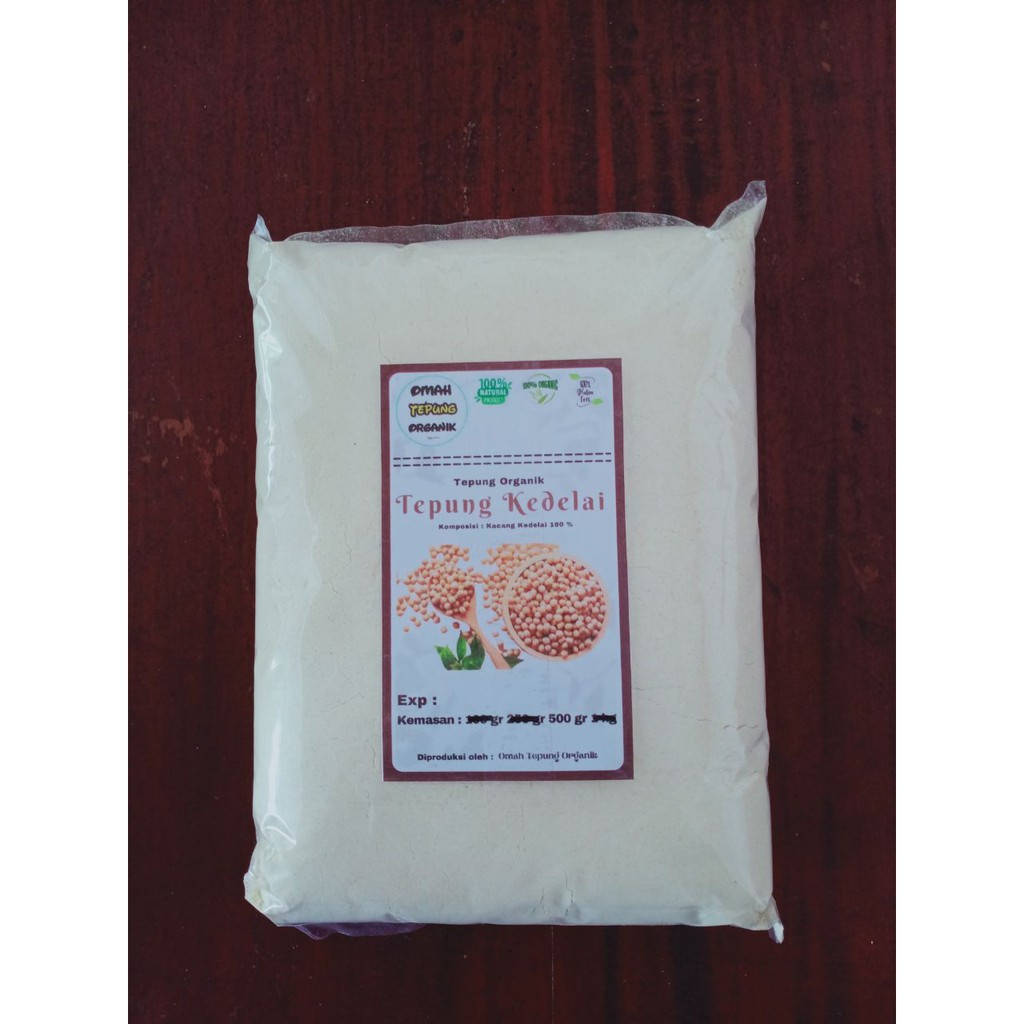 

Tepung Kedelai Putih Kemasan 250 gram