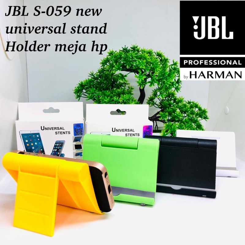 PROMO UNIVERSAL STAND BY JB1 S-059 PROFESSIONAL PHONE STAND HOLDER MEJA HP / TAB / IPAD