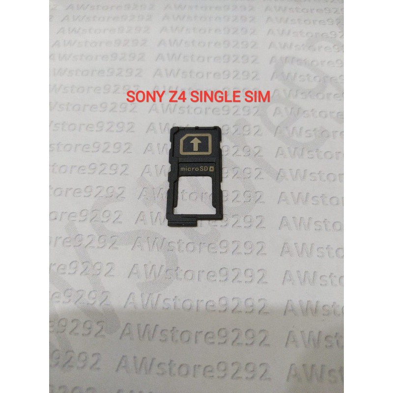 Tempat Dudukan Simcard Simtray Sim Tray Card Lock Sony Xperia Z4