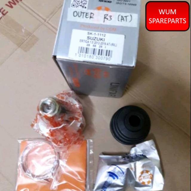 As roda / CV joint luar Suzuki Ertiga Matic 2013- 2018 merk Unifar