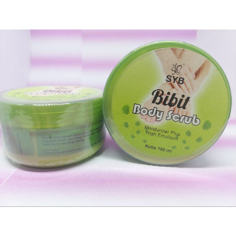 LULUR SYB BODY SCRUB BIBIT PEMUTIH SYB ORIGINAL BPOM