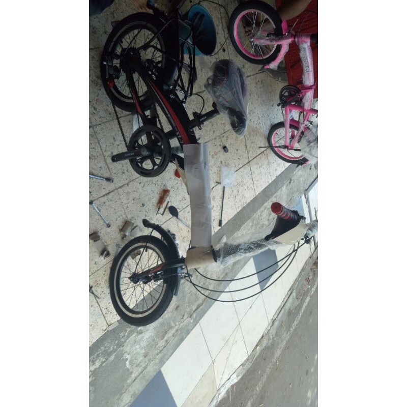 sepeda lipat ukuran 16 merk trex