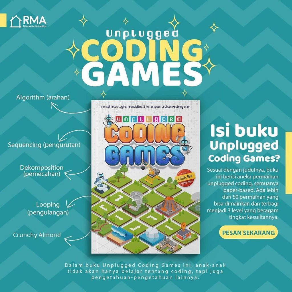 Jual Buku Coding - Unplugged Coding Games | Shopee Indonesia