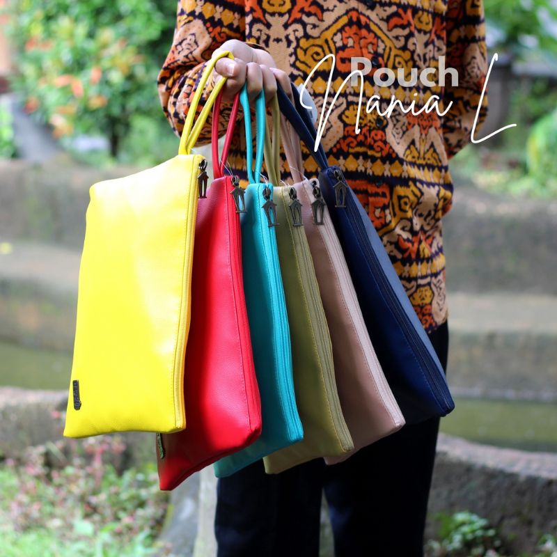 Pouch Nania size L Rumah Warna