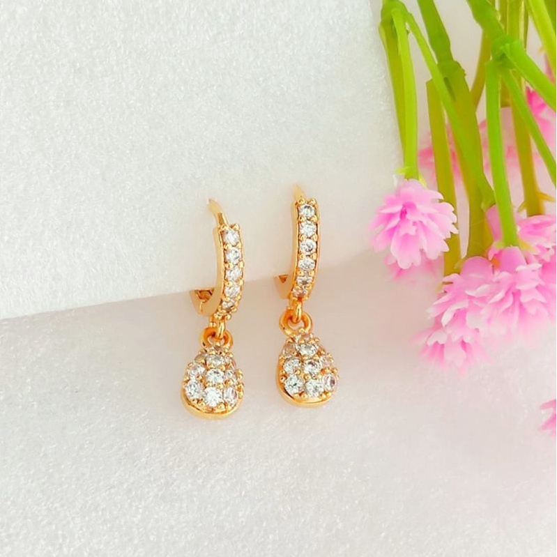 Anting Jurai Permata Emas Xuping Antikarat