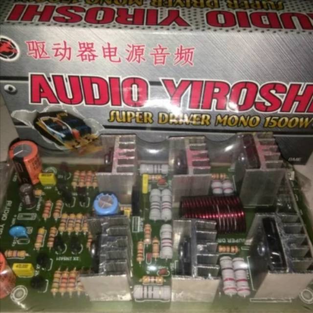 Audio YIROSHI Super Driver Mono 1500W by BME