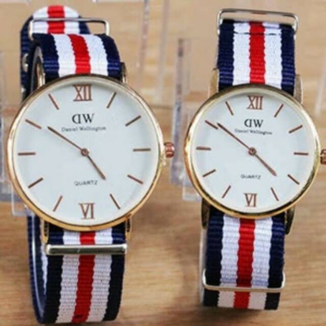 Jam Tangan BEST SELLER CANVAS COUPLE