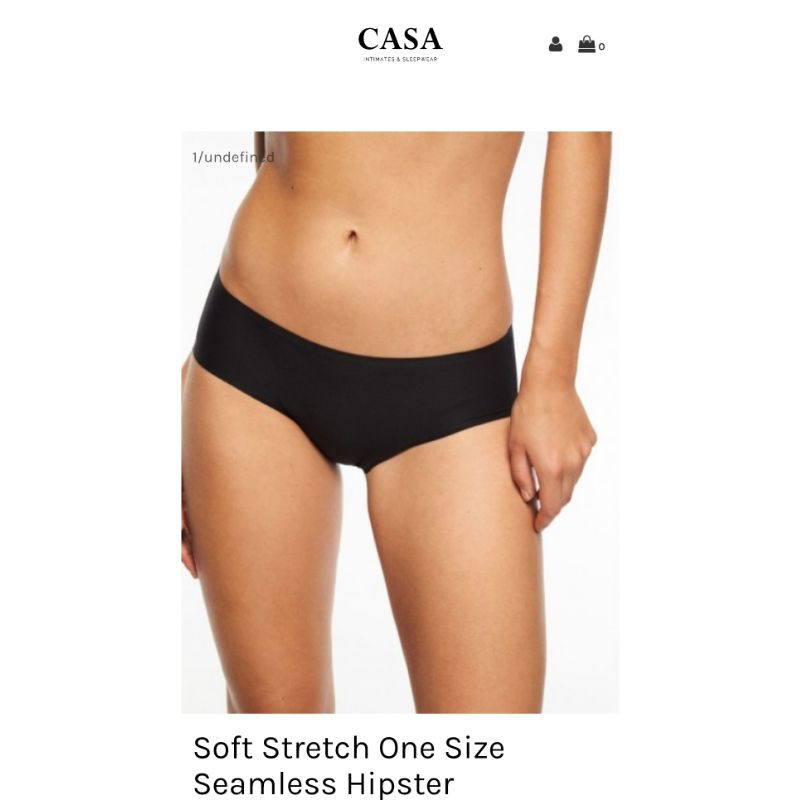 Casa Intimates Seamless Hipster One Size - Casaintimates Full Brief Plus Size