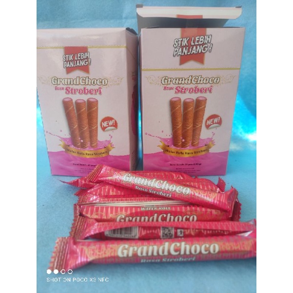 

grandcocho rasa strawberry isi 24pcs