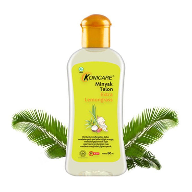 Konicare Minyak Telon Extra Lemongrass 60ml