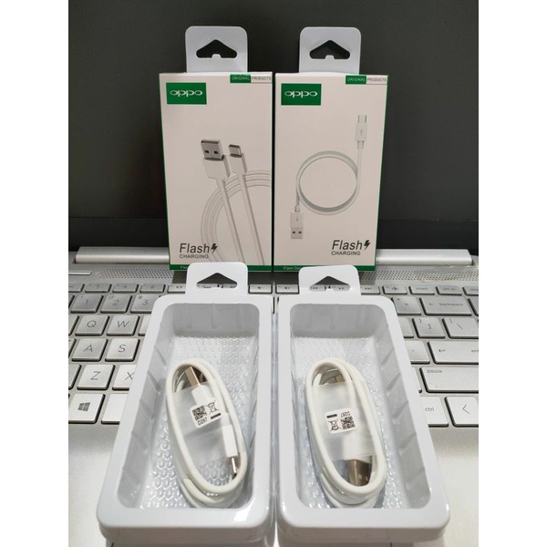 KABEL DATA OPPO AK-933 ORIGINAL 100% MICRO &amp; TYPE-C FLASH CHARGING