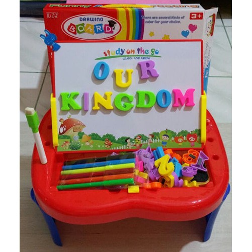 

MAINAN DRAWING BOARD MEJA PAPAN TULIS ABJAD NO.5980A