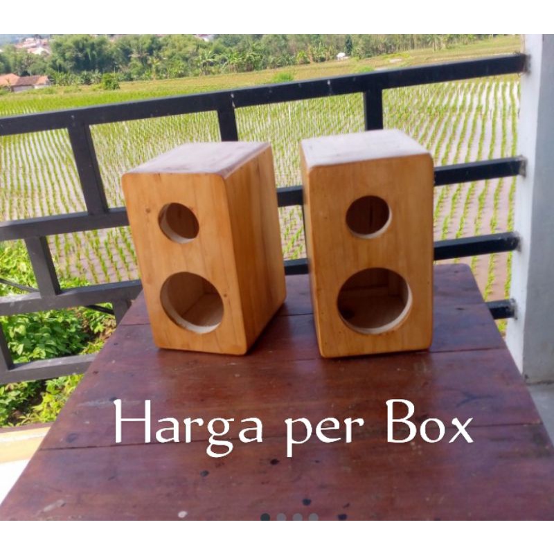 Box Speaker Custom Kayu jati Belanda 5" dan twiter 3" orderan Mr.cepi