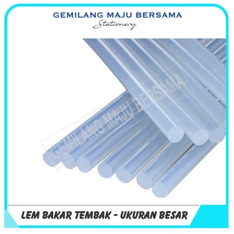 

Lem Tembak / Lem Bakar Bening Besar(Hrg Per Pak)