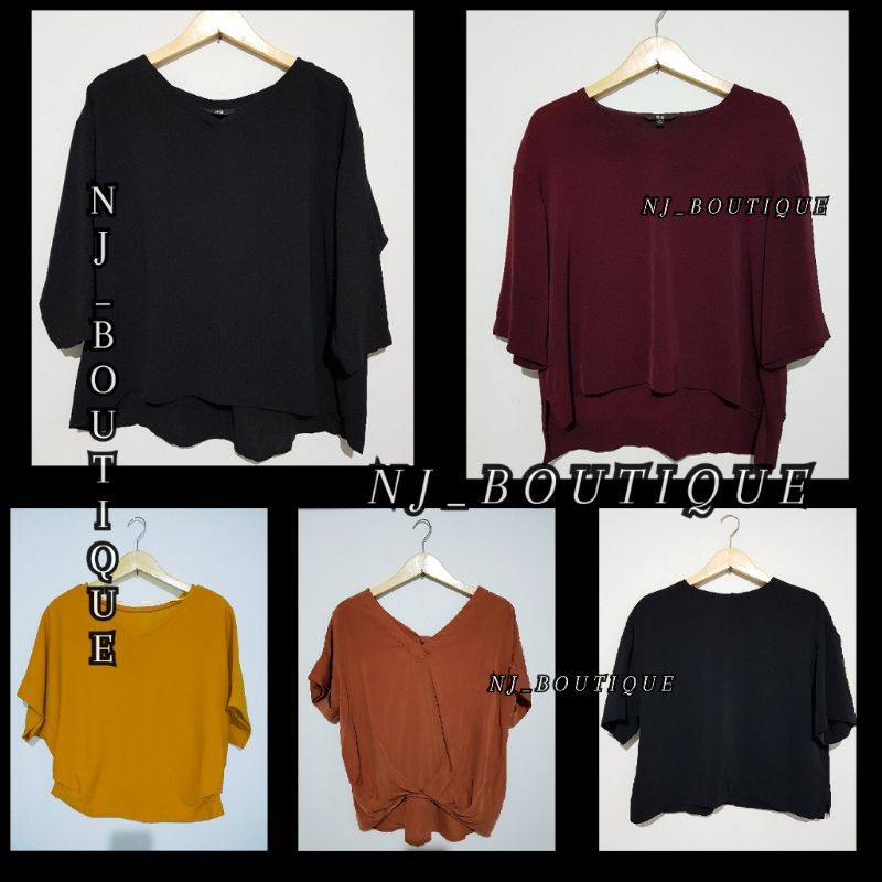 BLOUSE UNIQLO