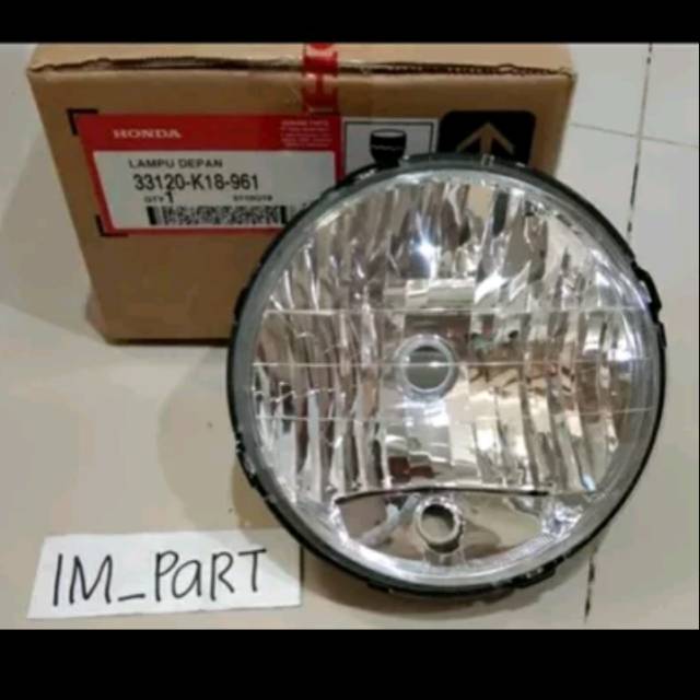 Reflektor lampu depan Honda CB 150 Verza original