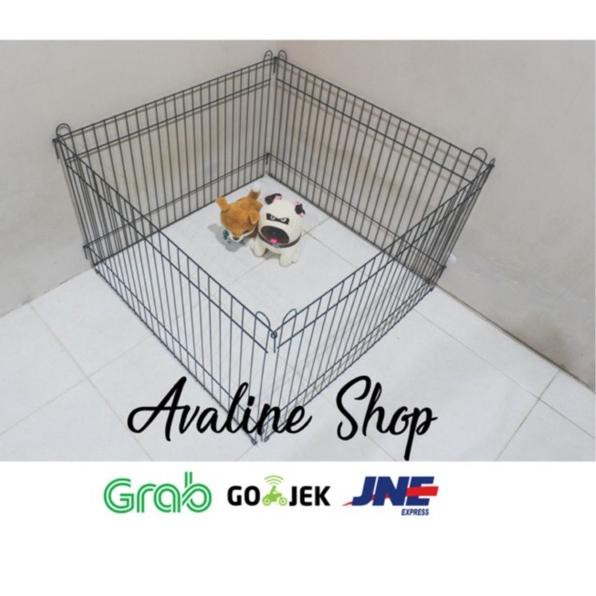 Promo Kandang pagar/pagar anjing/pagar kucing/pagar kelinci/pagar hewan/kandang pagar/pagar lembar