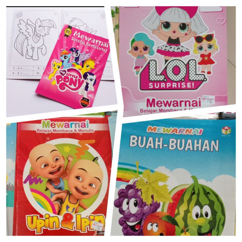 Buku Mewarnai Anak Paud dan Tk