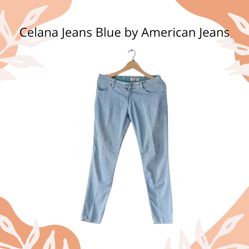 Celana Jeans Panjang Blue By American Jeans Matahari