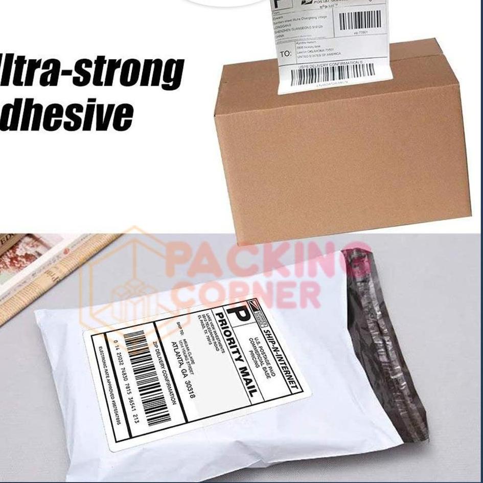 

Super Shipping LABEL KERTAS STICKER DIRECT THERMAL PAPER 100 X 150 mm 100x150mm 500pc