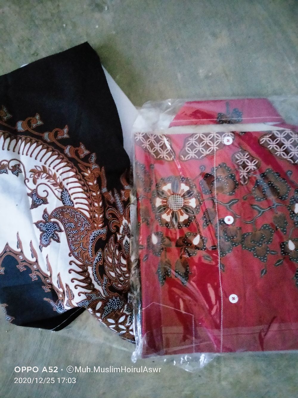 Woffi Man Kemeja Batik - Baraka Regular Fit Cotton Print