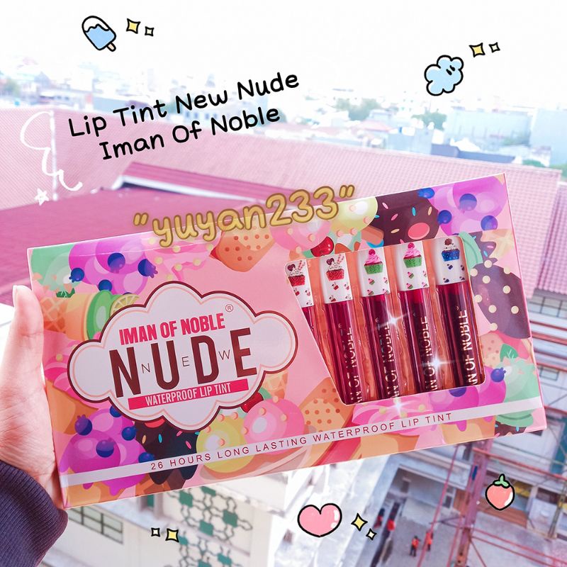 PROMO!!!LIP TINT NEW NUDE IMAN OF NOBLE PAPAN L11-7