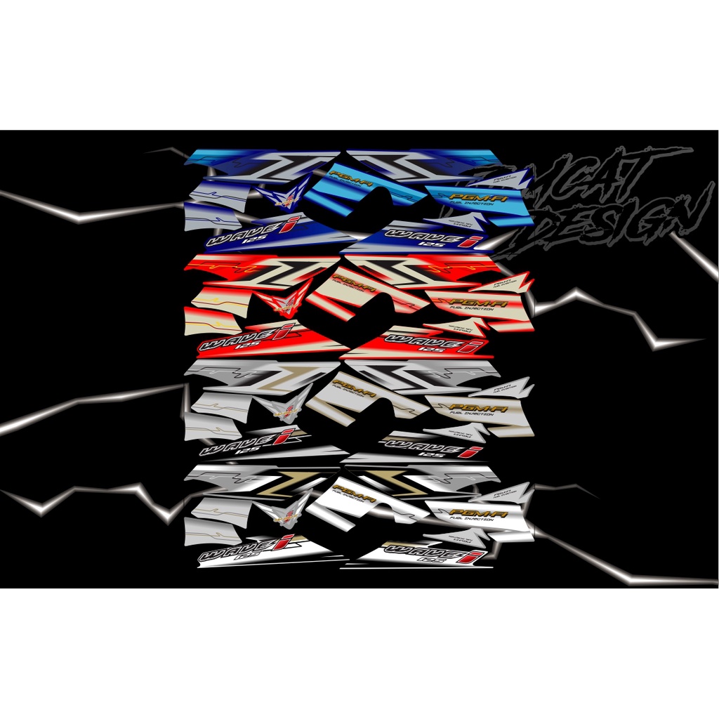 STRIPING SUPRA 125 \ WAVE i 125