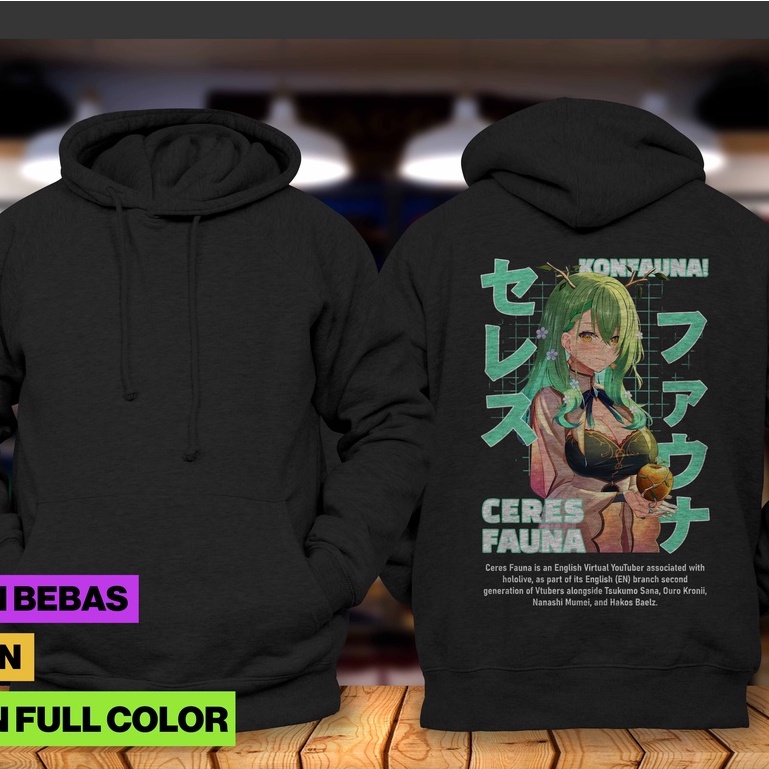 Hoodie Jumper Hololive - CERES FAUNA