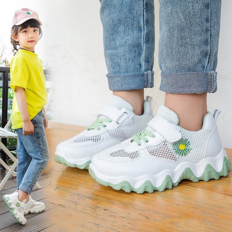 1001 Sepatu Sneakers Anak Suns Flower Fashion Cewek Cowok