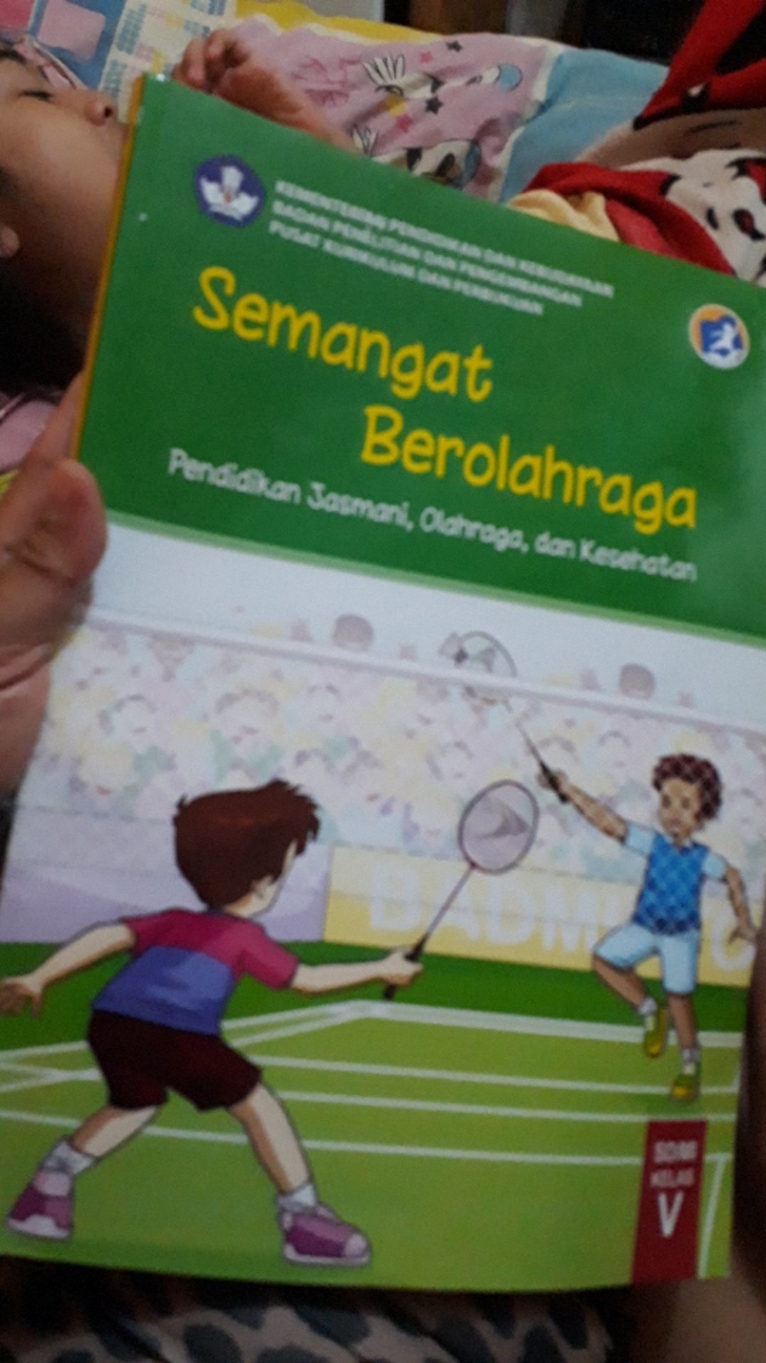 Buku PJOK Kelas 5 SD/MI Kurikulum 2013.Semangat