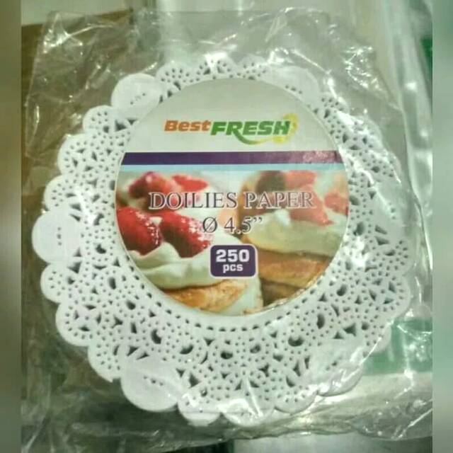 ALAS TOPLES KUE KERING DIAMETER 4,5" / ALAS KUE KERING / ALAS KERTAS
