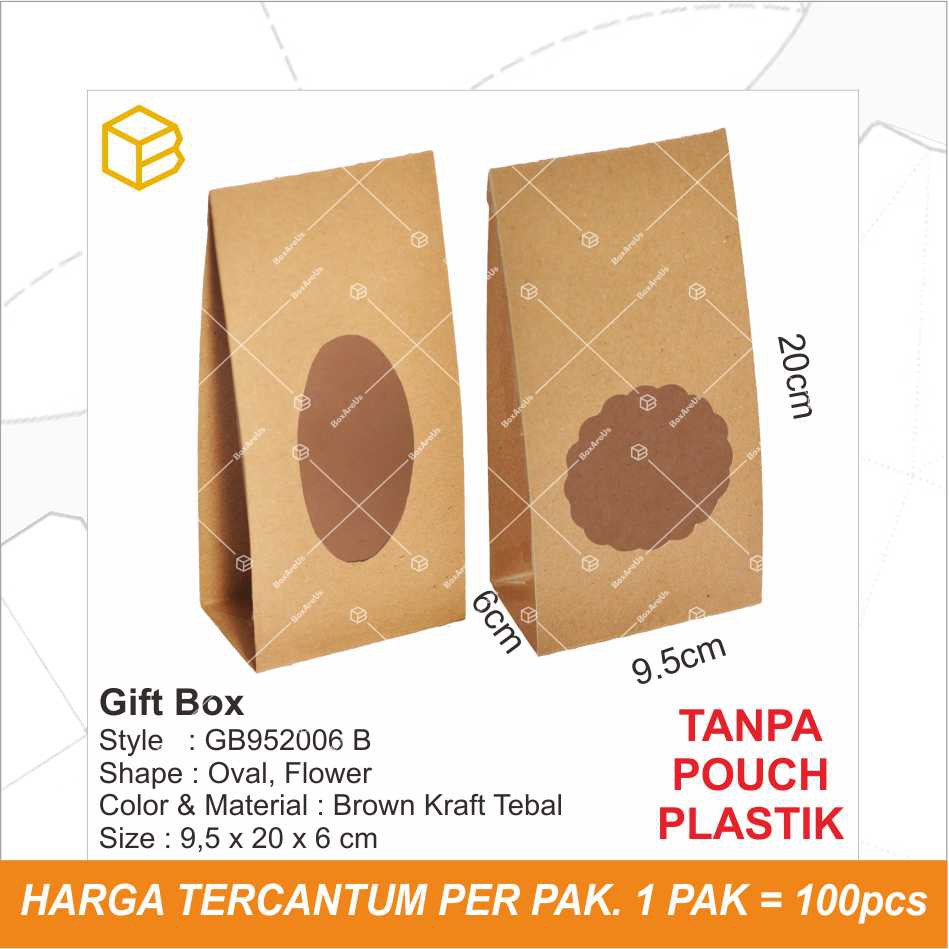 Gift Box, Packaging, Box Souvernir | GB952006 (100pc)