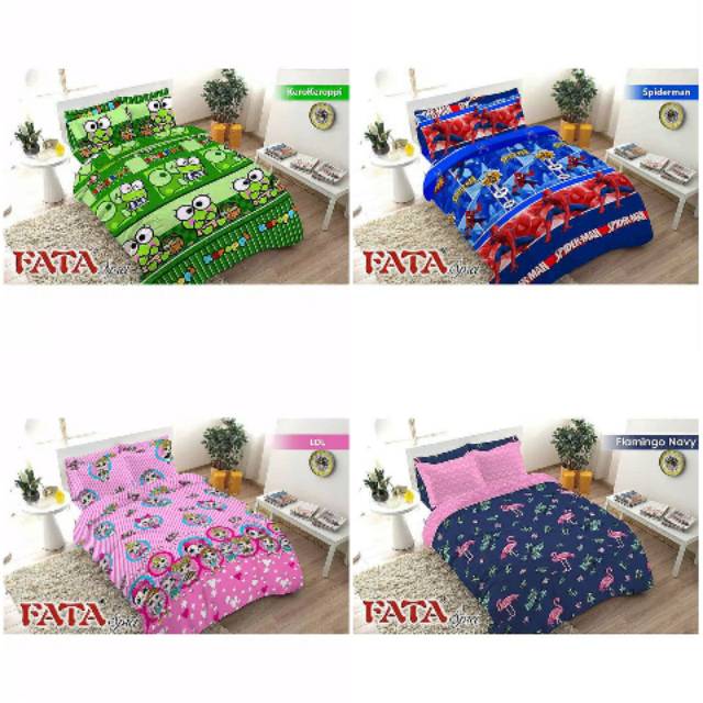 Sprei fata ukuran 180x200 aneka motif
