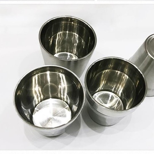 (Made in Korea) Gelas Korea Stainless / Gelas minum Korea gelas ocha