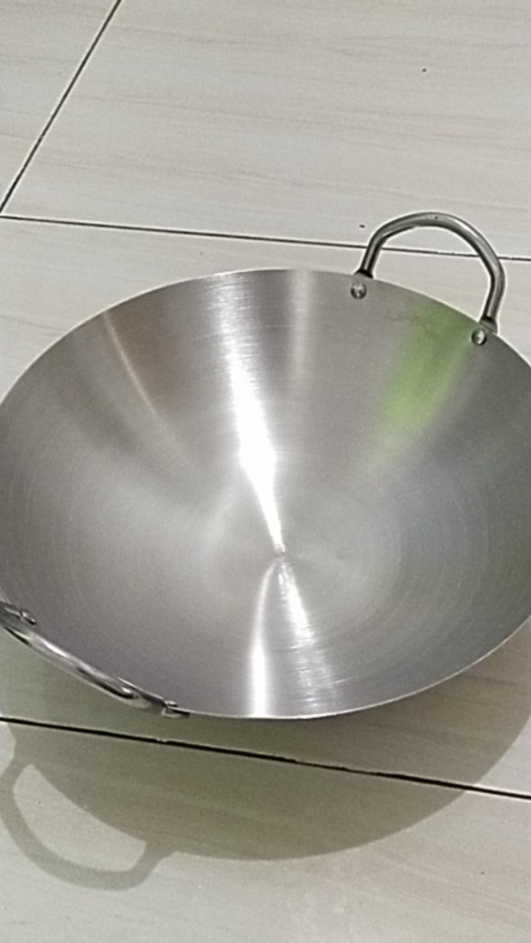 Wajan Penggorengan Calypso 36 Cm Dan 38 Cm Stainless Steel Diameter Ukuran 36 Cm Dan 38 Cm
