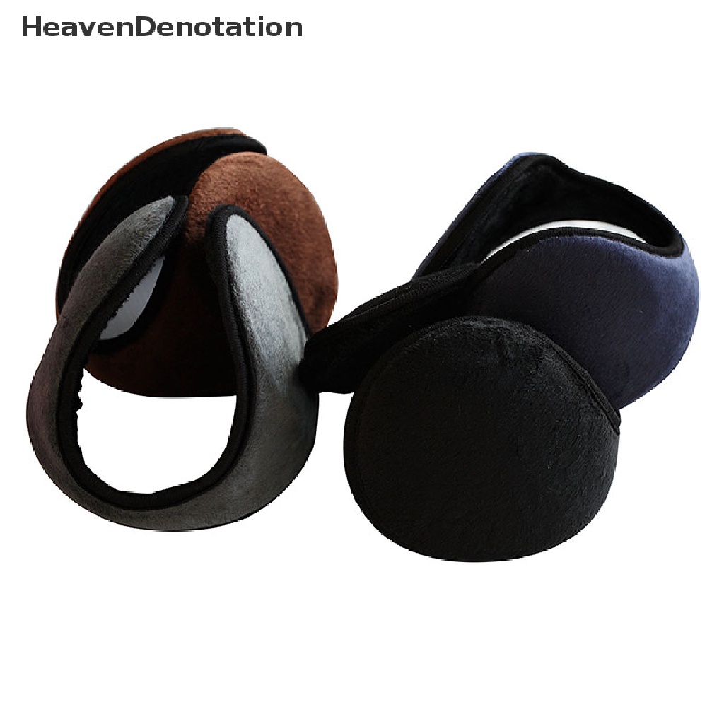 Ear Muff Penghangat Telinga Bahan Fleece Untuk Pria Dan Wanita