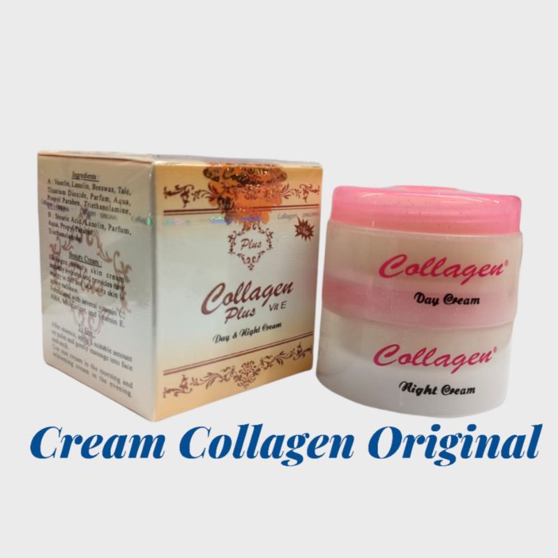 CREAM COLLAGEN SIANG DAN MALAM ORIGINAL super