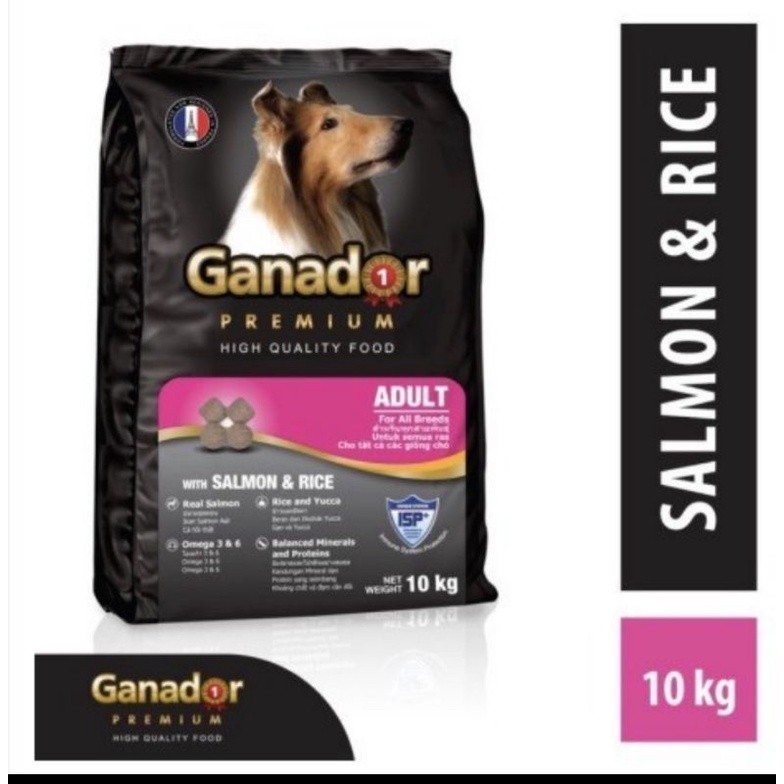 Ganador Adult Salmon & Rice 10kg