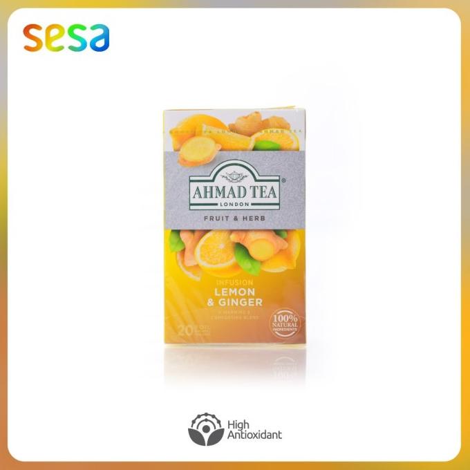 

[COD] Ahmad Tea Lemon & Ginger Infusion 20's 40 g [COD]