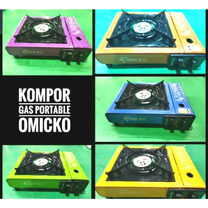 KOMPOR GAS PORTABLE OMICKO KOMPOR GAS KOPER KOMPOR