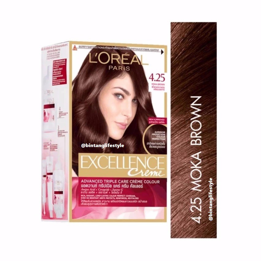 Loreal Excellence Creme no.4.25 Moka Brown