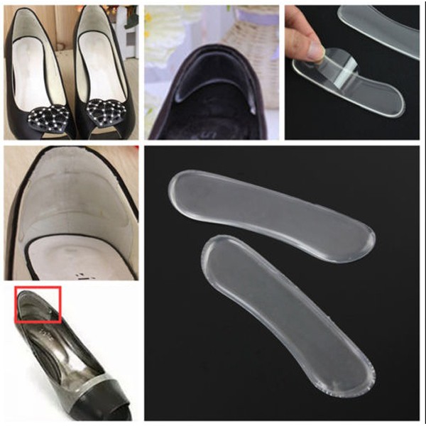 1 Pasang Heel Grip Liner Sepatu Wanita, Pelindung Kaki Cegah Lecet dan Kulit Pecah-Pecah