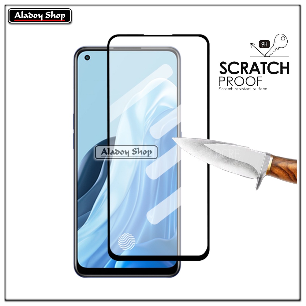 PAKET 2 IN 1 Tempered Glass Layar Oppo Reno 7Z Free Tempered Glass Camera