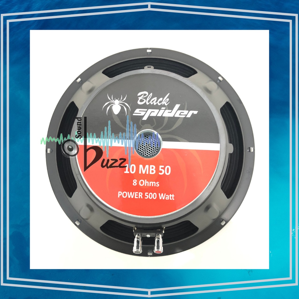 Speaker 10 inch B Spider 10 MB 50 Full Range Mid Low BS 10MB50 Bspider 10 MB 50
