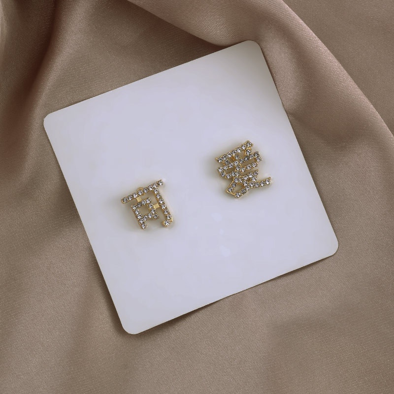 Anting Tusuk Sterling Silver 925 Gaya Retro Korea Untuk Wanita