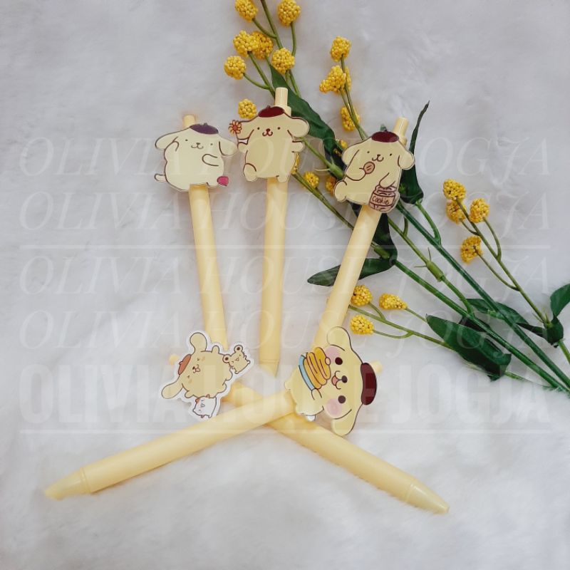 

Bolpen Pompompurin Kuning Akrilik Bolpoin Pompompurin Akrilik Kuning