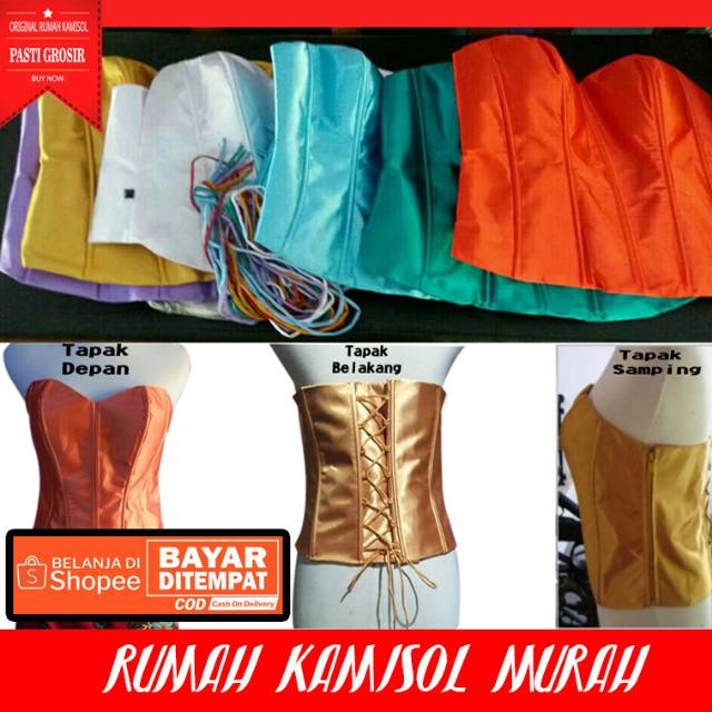 COD/LONGTORSO KEBAYA, KAMISOL, BUSTIER/ DALEMAN KEBAYA SATIN TULANG 8