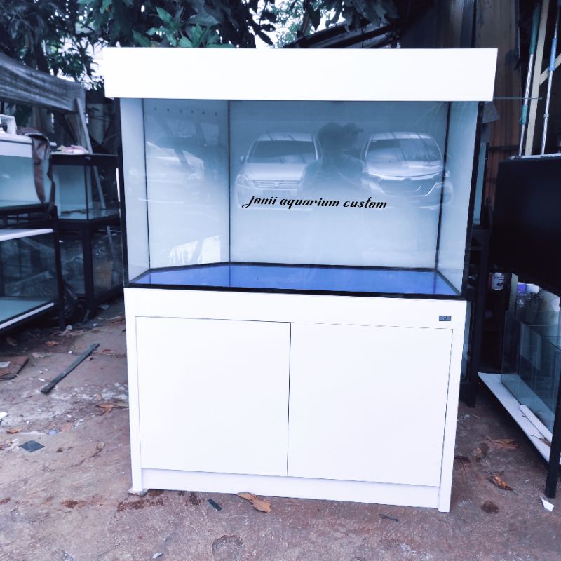 aquarium kabinet 120x50x70 10mm gosok halus