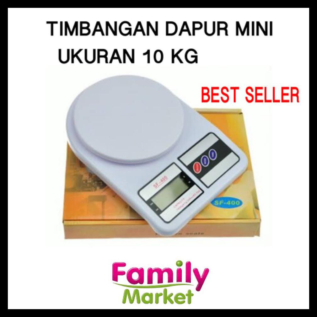 Timbangan Digital Sf 400 10 Kg Dapur Online Shop Dapat Baterai Termurah Shopee Indonesia